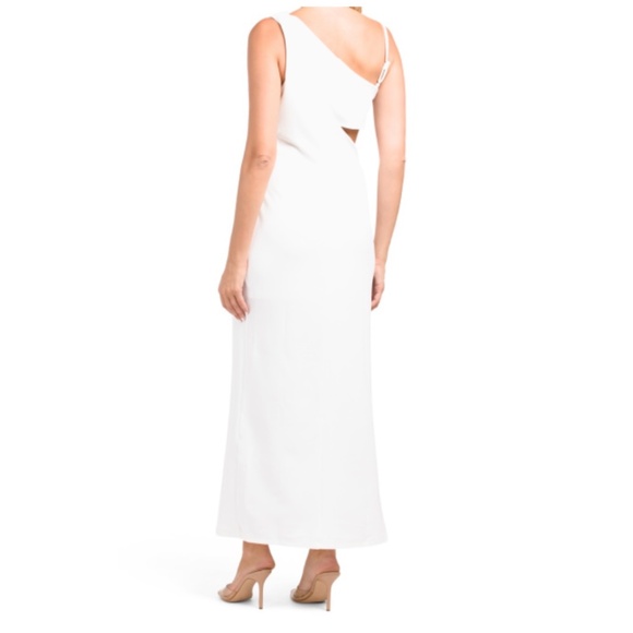 New RACHEL RACHEL ROY Cutout One Shoulder Cut Out Slit Dress - Picture 2 of 2